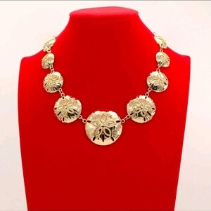 Charter Club Sand Dollar Gold-tone Necklace